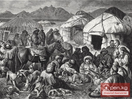 Восточный Тянь-Шань, Притяньшанье и  Прииртышье - историческая и генеалогическая связь с киргизскими племенами