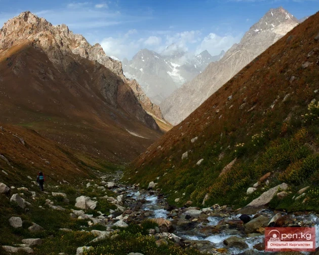 Горные массивы Кыргызстана