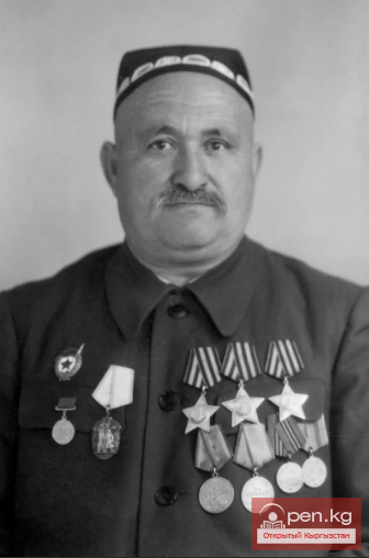 Полный кавалер ордена Славы  Абдурашид Парпиев